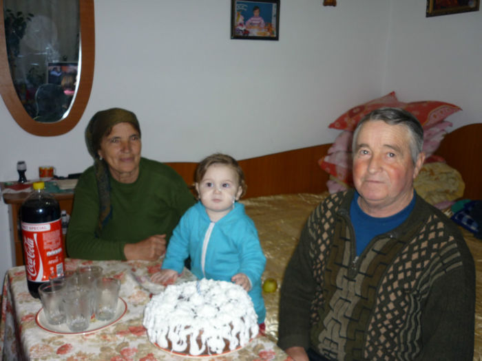 cu bunici - eu cu familia
