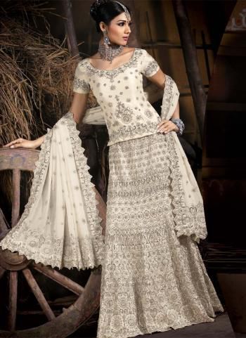 white-Indian-Wedding-Dresses - Rochia de mireasa