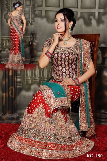 Indian-Wedding-Wear - Rochia de mireasa