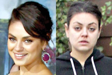 Mila Kunis - VEDETE MACHIATE SI NEMACHIATE