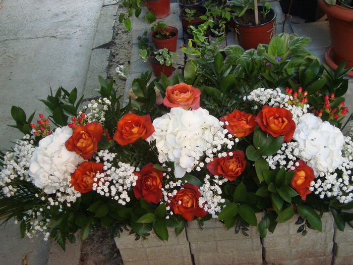 aranjament prezidiu - aranjamente florale 2
