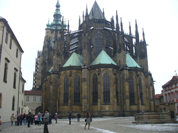 Catedrala Sf Vitus - orasul cu 100 de turnuri-Praga vazut prin ochii mei
