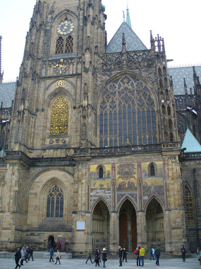 catedrala Sf Vitus - orasul cu 100 de turnuri-Praga vazut prin ochii mei