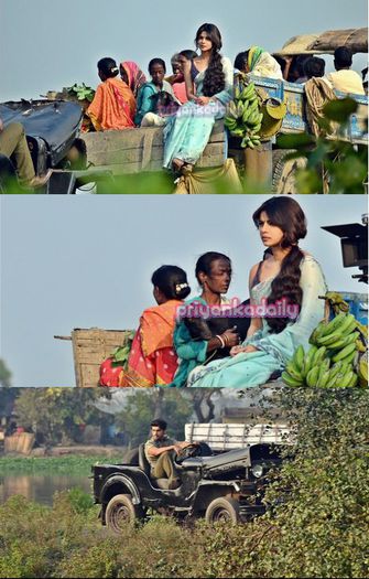  - Priyanka Chopra On the Sets of Gunday