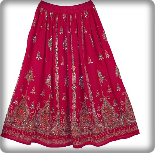 Indian Skirt - x - Imbracamintea Indiana