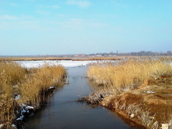 Lacul Saturn iarna - Mangalia - Callatis