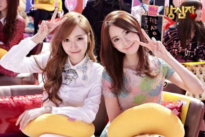 Jessica and YoonA Peace <3 .