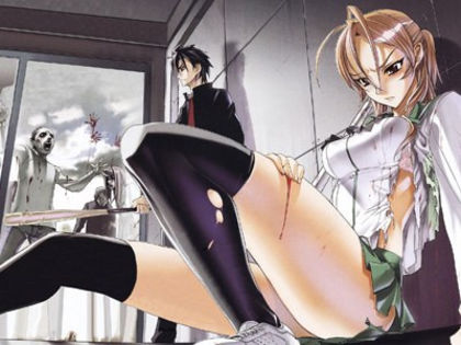 Highschool-of-the-Dead-Episode-9-English-Dubbed - Highschool of the Dead