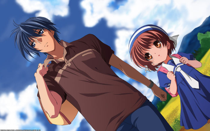 animepaper.net_wallpaper_standard_anime_clannad_~tomoya_and_ushio~_126441_fiifo_preview-9637139a - Clannad