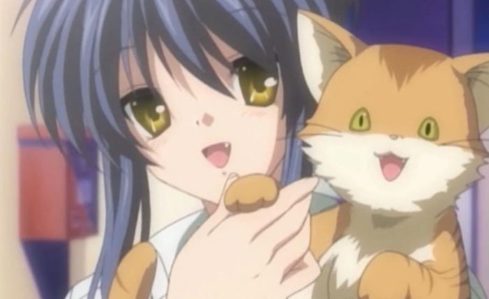clannad-after-story-op-misae-and-cat - Clannad