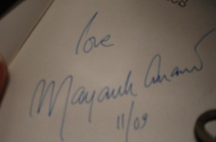 Mayank Anand - Autografe-Autographs