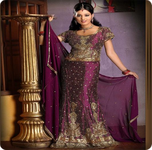 ★» Modern Lehenga Choli :x - x - Miresele Indiene