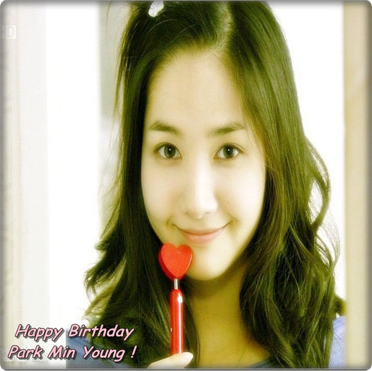 ☆ Happy birthday Min Young ☆ - Happy birthday Min Young