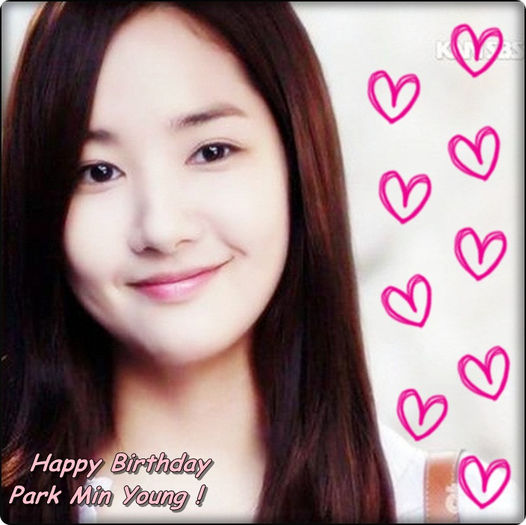 ☆ Happy birthday Min Young ☆