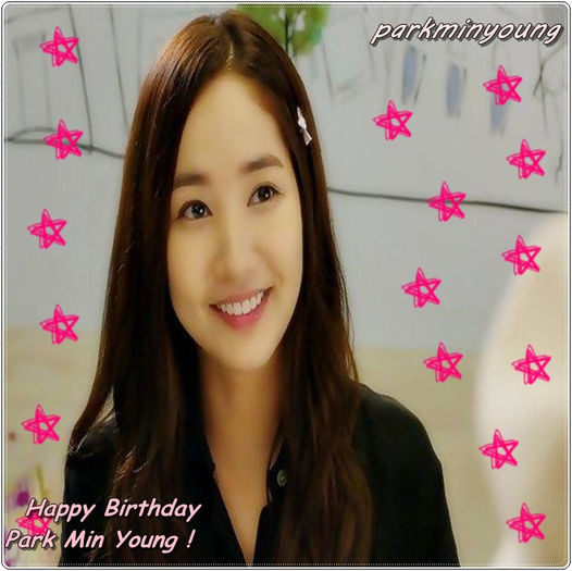 ☆ Happy birthday Min Young ☆
