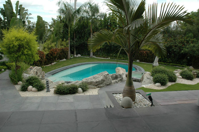 piscina de gradina