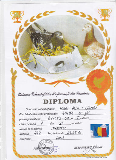 Loc 1 Terespol - Diplome 2010