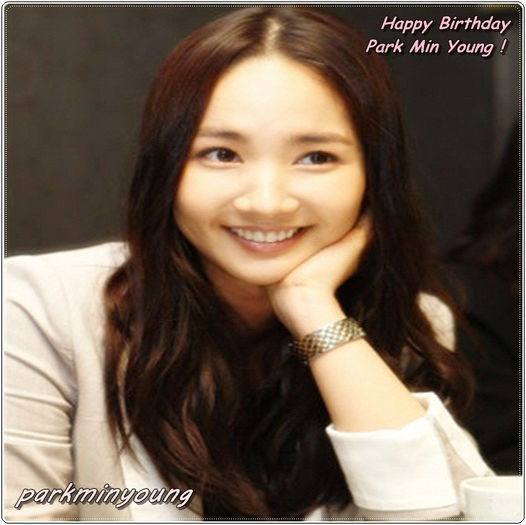 ☆ Happy birthday Min Young ☆ - Happy birthday Min Young