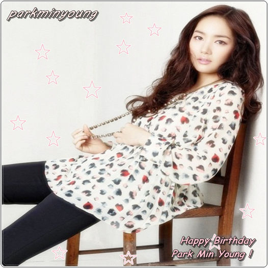 ☆ Happy birthday Min Young ☆ - Happy birthday Min Young