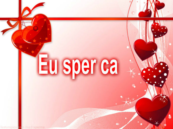 Eu sper ca - Aloha everyone