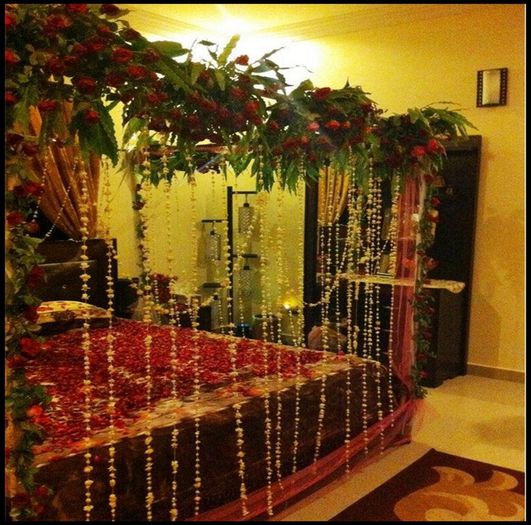 •  BridaL Bed Decoration •
