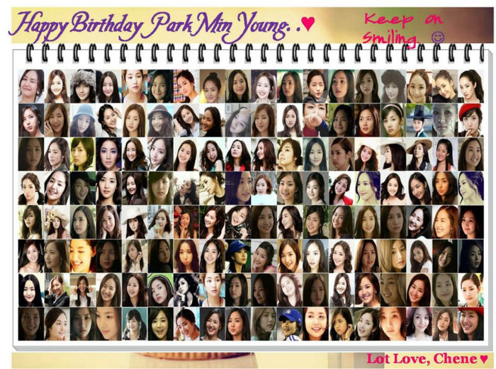 ☆ Happy birthday Min Young ☆