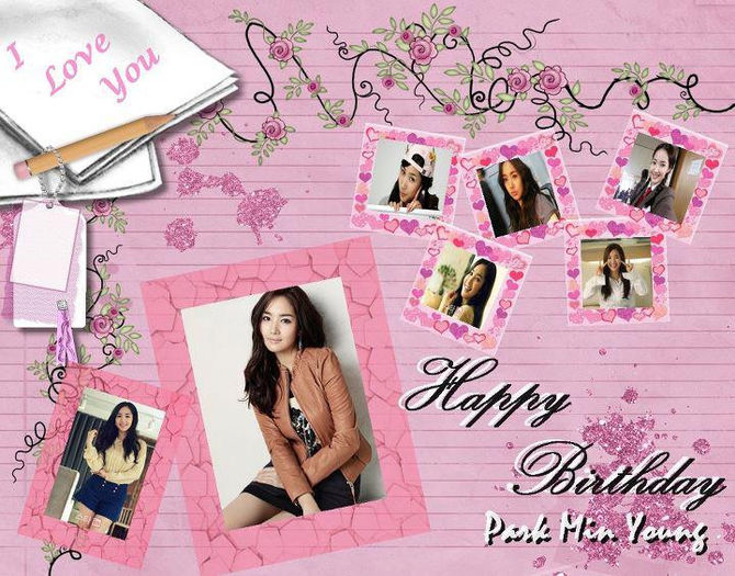 ☆ Happy birthday Min Young ☆