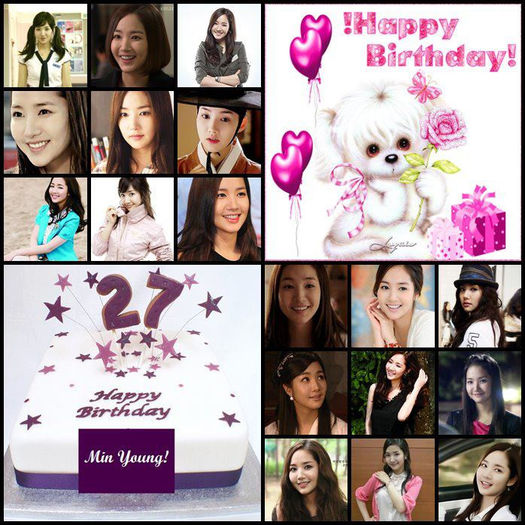 ☆ Happy birthday Min Young ☆ - Happy birthday Min Young