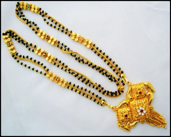 #-Mangalsutra: lan%u0163ul de cununie-Cel mai imporatnt rol  - q-bijuterii indiene-q