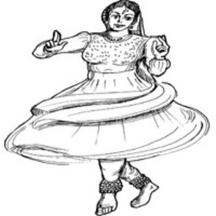 kathak 4 - Dansuri Indiene