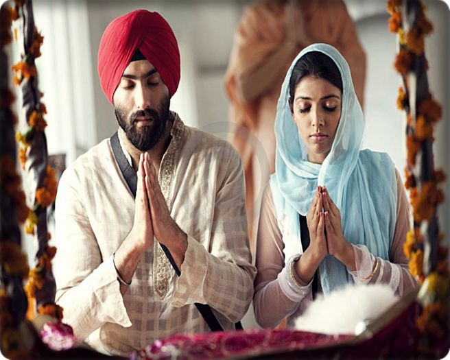 ● Sikh Couple ● - x - Religiile Indiene