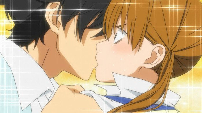 13 - anime kiss