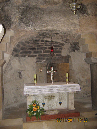 IMG_3914_ - Nazaret  Biserica Catolica  Buna Vestire