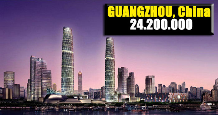3. Guangzhou (Canton), China - Cele mai populate 10 orase ale planetei