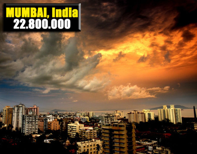 6. Mumbai, India - Cele mai populate 10 orase ale planetei