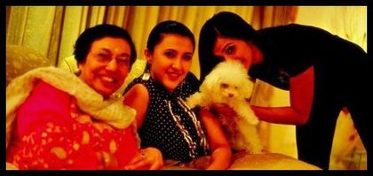 Shilpa and her family