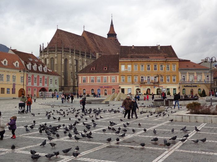 Piata Sfatului si Biserica Neagra ! - BRASOV - ASPECTE