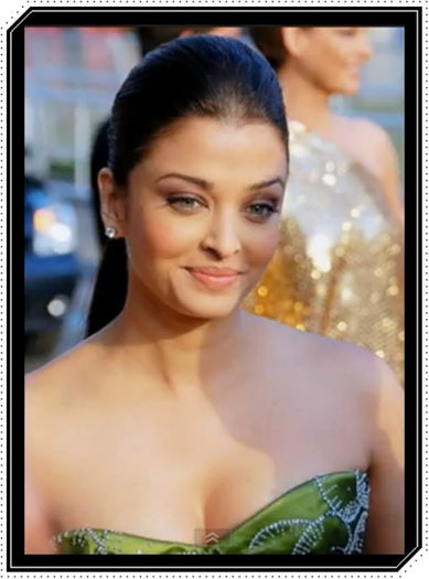  - Aishwarya Rai Cleavage Queen