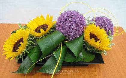 aranjament_floral_floarea_soarelui