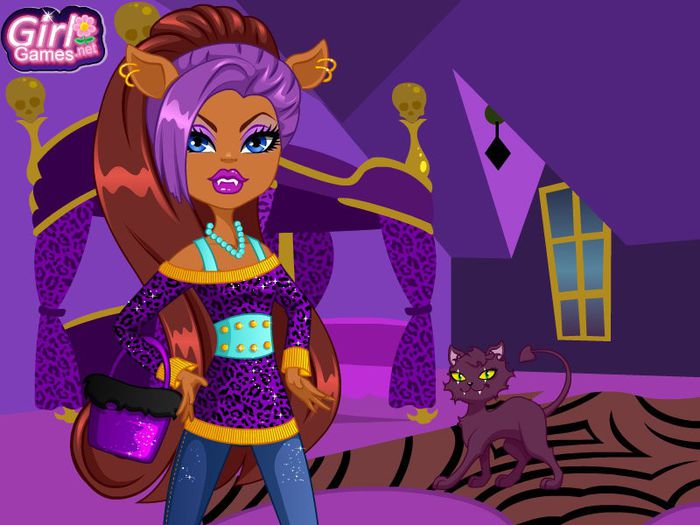clawdeen_hairstyles - Monster high game