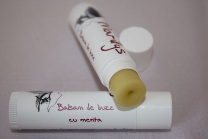 Balsam de buze cu menta stick - MARILLYS COSMETICE NATURALE