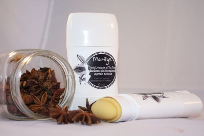 Deodorant Anason, santal si tea tree - MARILLYS COSMETICE NATURALE