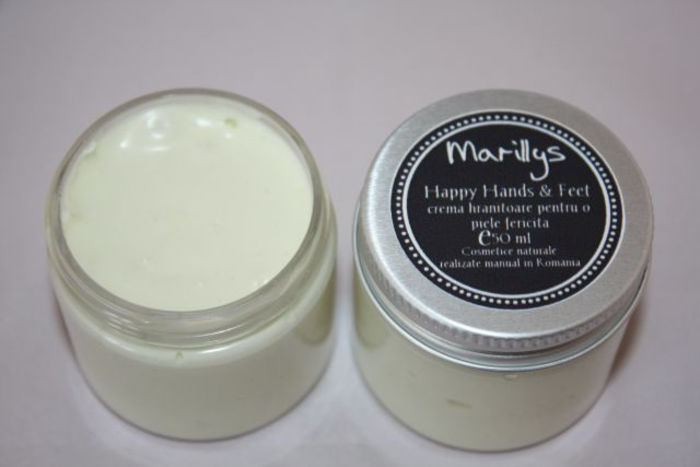 Happy Hands & Feet; Marillys - Happy Hands and Feet  crema pentru maini si picioare cu piele aspra si uscata
