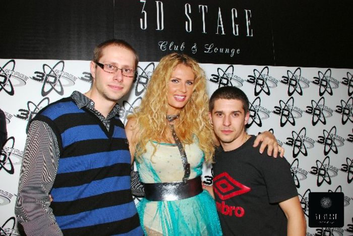 Andreea Balan - vedetele in club 3Dstage