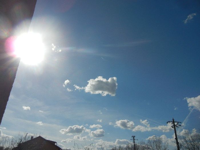 Spring Sun & Clouds (2013, March 20)
