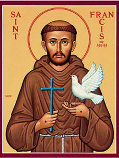 Francisc de Assisi - Sfinți ocrotitori ai animalelor și ai păsărilor