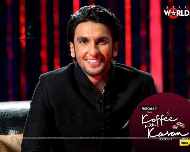 149343-ranveer-singh-on-koffee-with-karan - Ranveer Singh