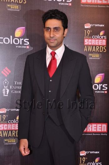 Abhishek-Bachchan-at-Screen-Awards-2013-1 - Abhishek Bachchan