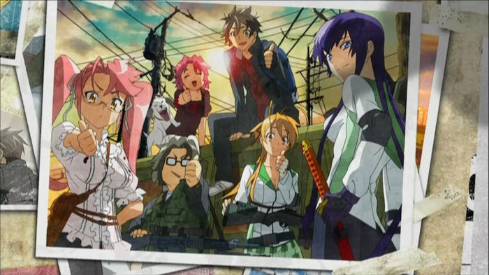 1)Highschool of the dead - lista anime