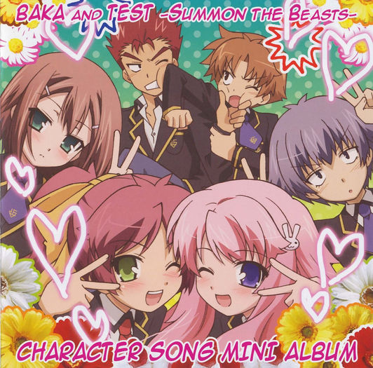 Baka+to+Test+to+Shoukanjuu+Character+Song+Mini+Album+Cover - Baka to Test to Shoukanjuu